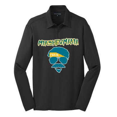 Minshew Mania Jacksonville QB Duval Silk Touch Performance Long Sleeve Polo