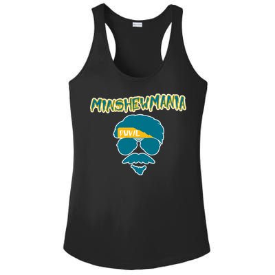 Minshew Mania Jacksonville QB Duval Ladies PosiCharge Competitor Racerback Tank