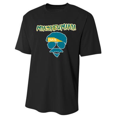 Minshew Mania Jacksonville QB Duval Performance Sprint T-Shirt