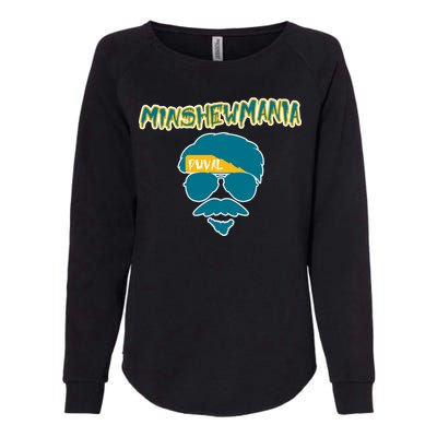 Minshew Mania Jacksonville QB Duval Womens California Wash Sweatshirt