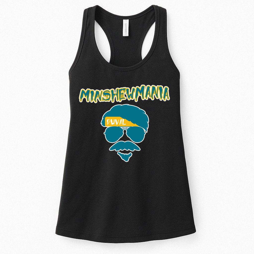 Minshew Mania Jacksonville QB Duval Womens Tank Top