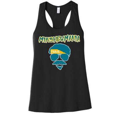 Minshew Mania Jacksonville QB Duval Women's Racerback Tank