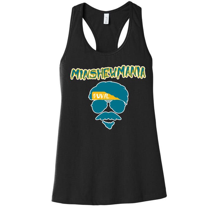 Minshew Mania Jacksonville QB Duval Women's Racerback Tank