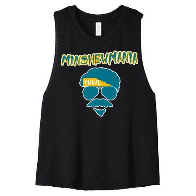 Minshew Mania Jacksonville QB Duval Women's Racerback Cropped Tank