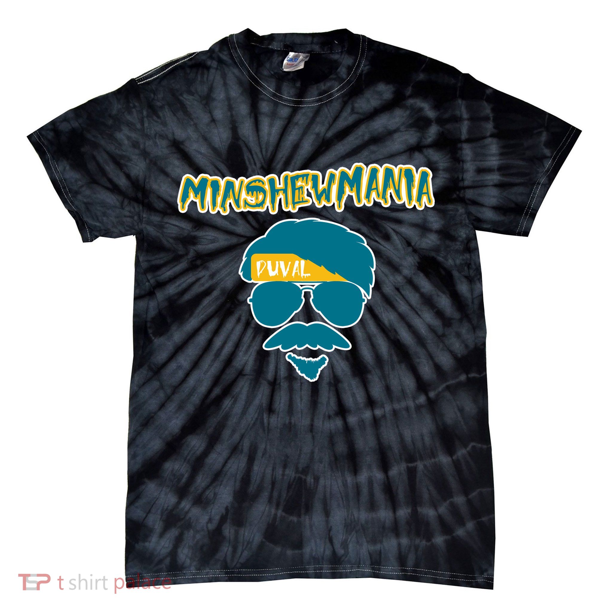 Minshew Mania Jacksonville QB Duval Tie-Dye T-Shirt