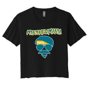 Minshew Mania Jacksonville QB Duval Women's Crop Top Tee