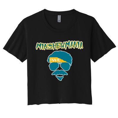 Minshew Mania Jacksonville QB Duval Women's Crop Top Tee