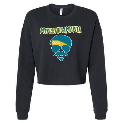 Minshew Mania Jacksonville QB Duval Cropped Pullover Crew