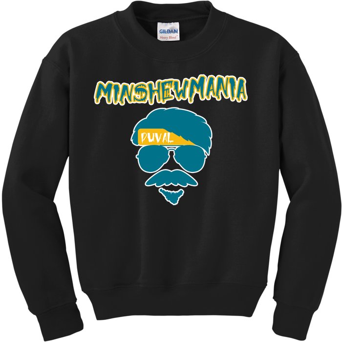 Minshew Mania Jacksonville QB Duval Kids Sweatshirt