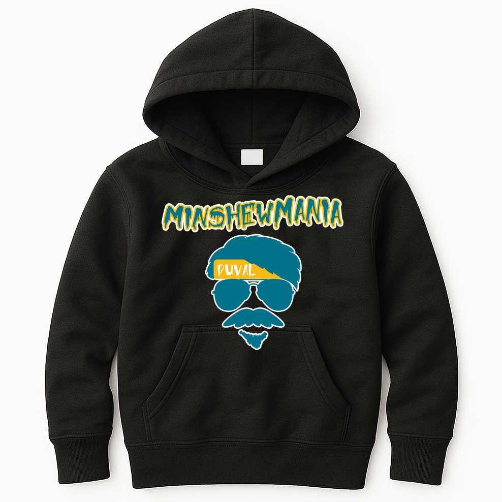 Minshew Mania Jacksonville QB Duval Kids Hoodie