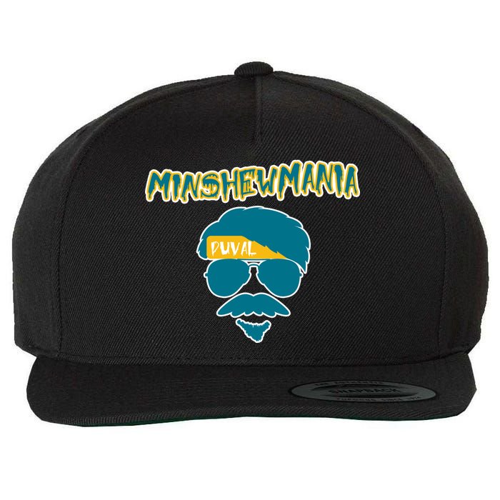 Minshew Mania Jacksonville QB Duval Wool Snapback Cap