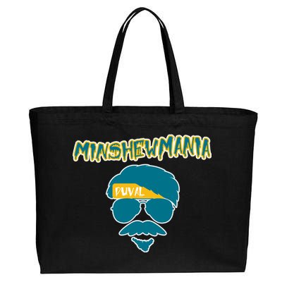 Minshew Mania Jacksonville QB Duval Cotton Canvas Jumbo Tote