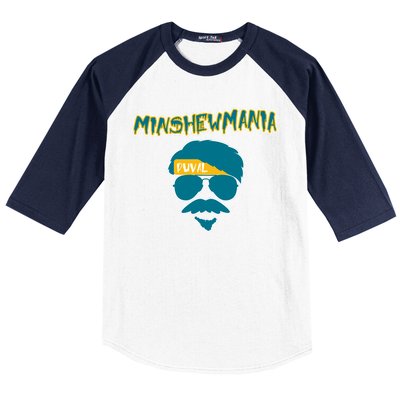 Minshew Mania Jacksonville QB Duval Baseball Sleeve Shirt