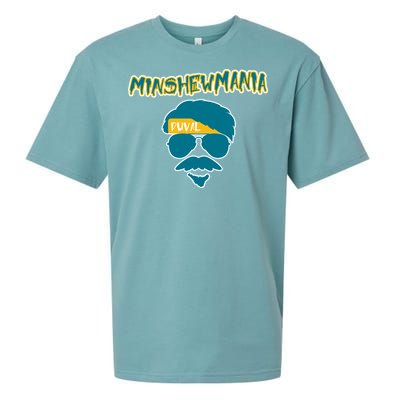 Minshew Mania Jacksonville QB Duval Sueded Cloud Jersey T-Shirt