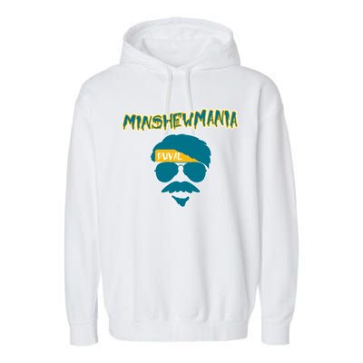 Minshew Mania Jacksonville QB Duval Garment-Dyed Fleece Hoodie