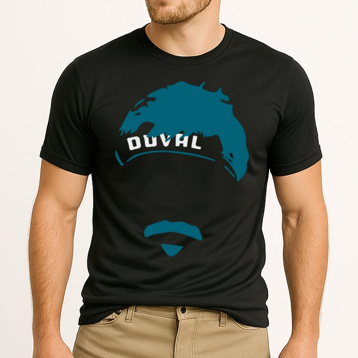 Minshew Mustache Mania Duval Cooling Performance Crew T-Shirt