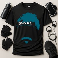 Minshew Mustache Mania Duval Cooling Performance Crew T-Shirt