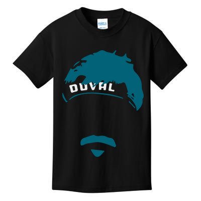 Minshew Mustache Mania Duval Kids T-Shirt