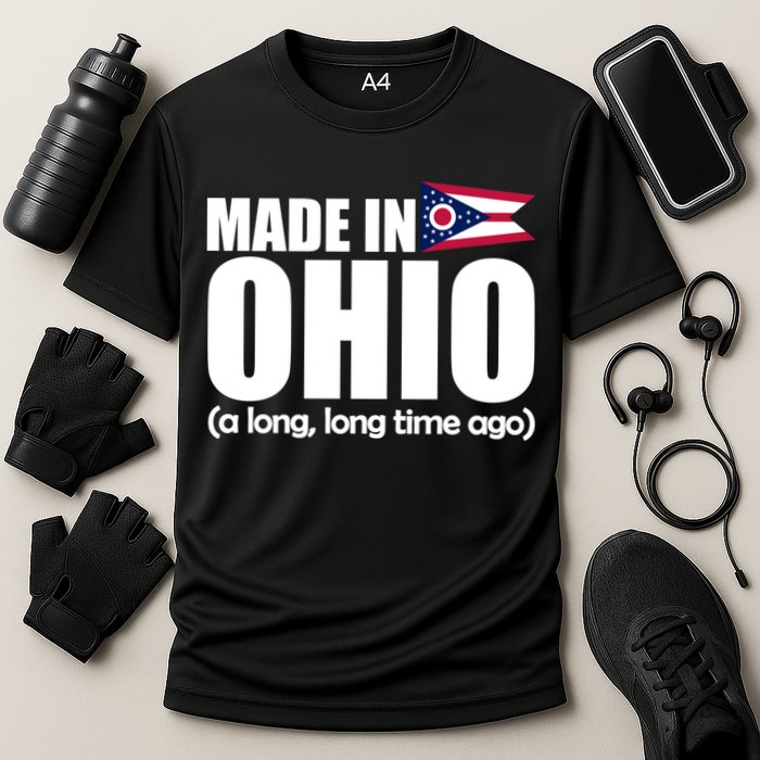 Made In Ohio A Long Long Time Ago Cooling Performance Crew T-Shirt