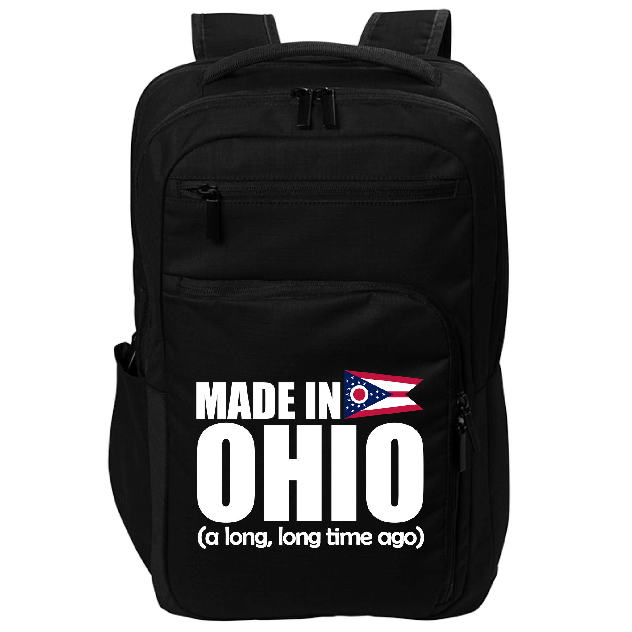 Made In Ohio A Long Long Time Ago Impact Tech Backpack
