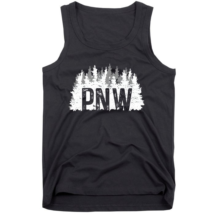 Mountains Idaho Oregon Washington Great Gift Pnw Pacific Northwest Tank Top