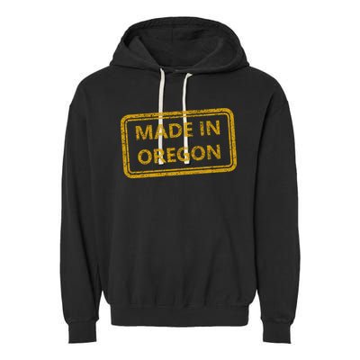 Made In Oregon Garment-Dyed Fleece Hoodie