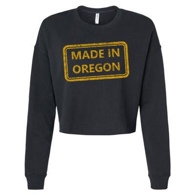 Made In Oregon Cropped Pullover Crew