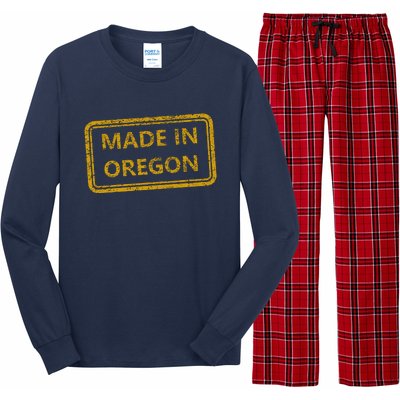 Made In Oregon Long Sleeve Pajama Set