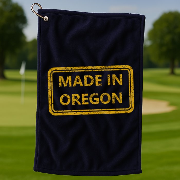 Made In Oregon Golf Towel