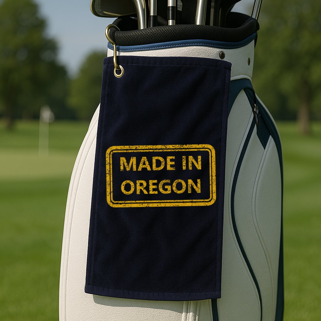 Made In Oregon Golf Towel