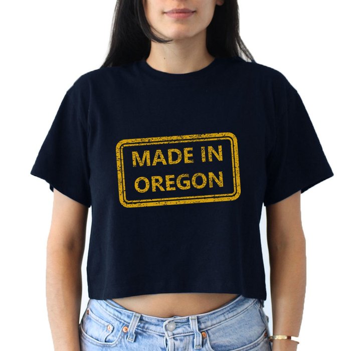 Made In Oregon Crop Top