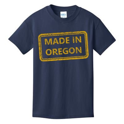 Made In Oregon Kids T-Shirt