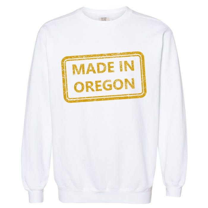 Made In Oregon Garment-Dyed Sweatshirt