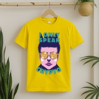 Male I Only Speak Crypto T-Shirt
