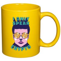 Male I Only Speak Crypto 11oz C Handle Ceramic Mug