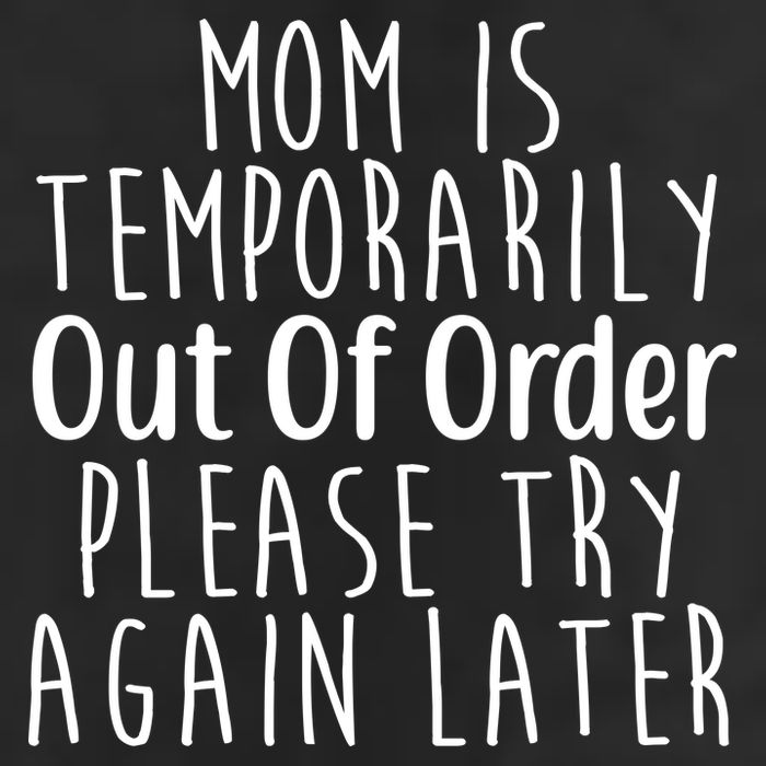 Mom Is Out Of Order Funny Beanie