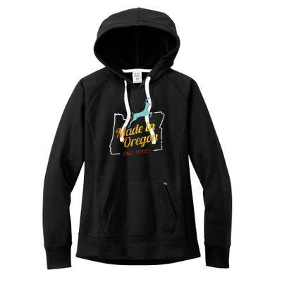 Made In Oregon Stag Women's Fleece Hoodie