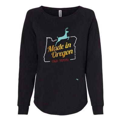 Made In Oregon Stag Womens California Wash Sweatshirt