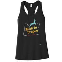 Made In Oregon Stag Women's Racerback Tank