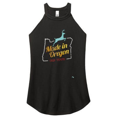 Made In Oregon Stag Women’s Perfect Tri Rocker Tank