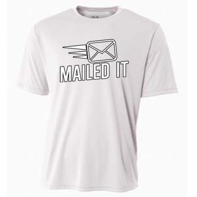 Mailed It Postman Gift For Mail Carrier Workers Cooling Performance Crew T-Shirt