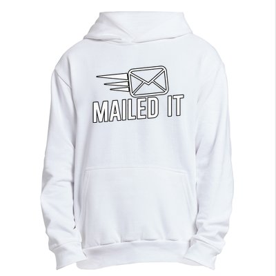 Mailed It Postman Gift For Mail Carrier Workers Urban Pullover Hoodie