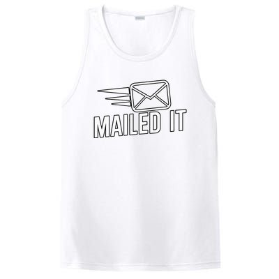 Mailed It Postman Gift For Mail Carrier Workers PosiCharge Competitor Tank