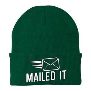 Mailed It Postman Gift For Mail Carrier Workers Knit Cap Winter Beanie