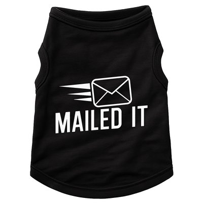 Mailed It Postman Gift For Mail Carrier Workers Doggie Tank
