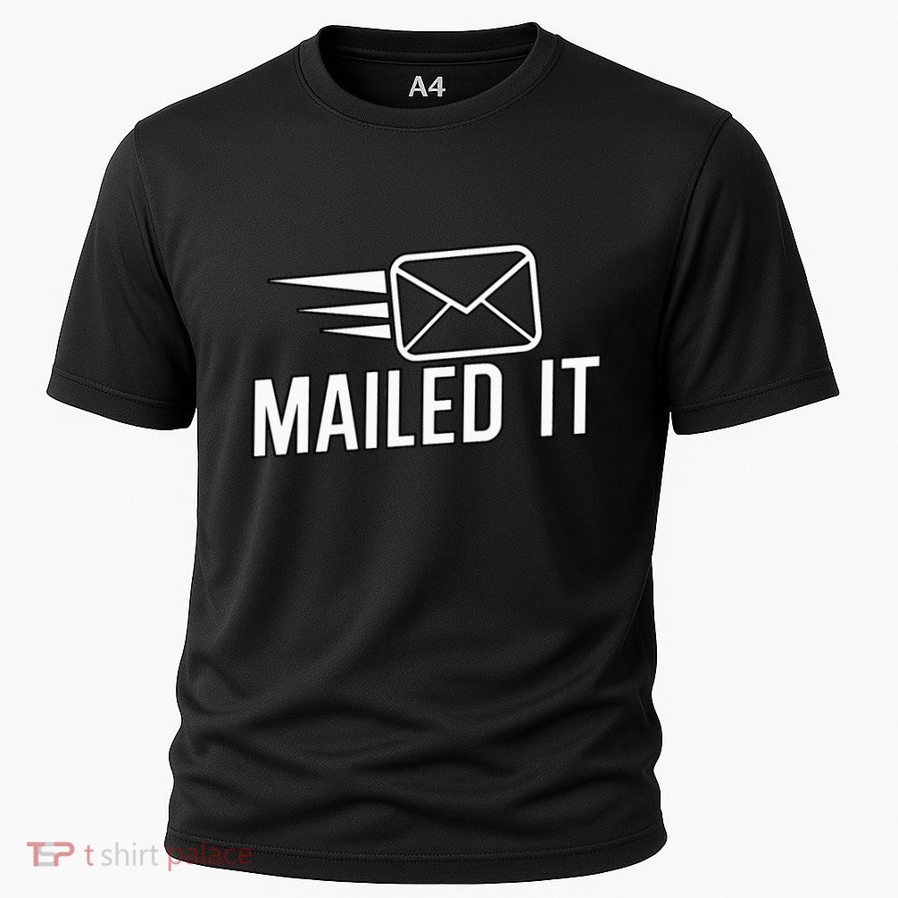 Mailed It Postman Gift For Mail Carrier Workers Performance Shirt
