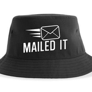 Mailed It Postman Gift For Mail Carrier Workers Sustainable Bucket Hat