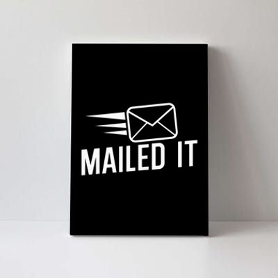 Mailed It Postman Gift For Mail Carrier Workers Canvas