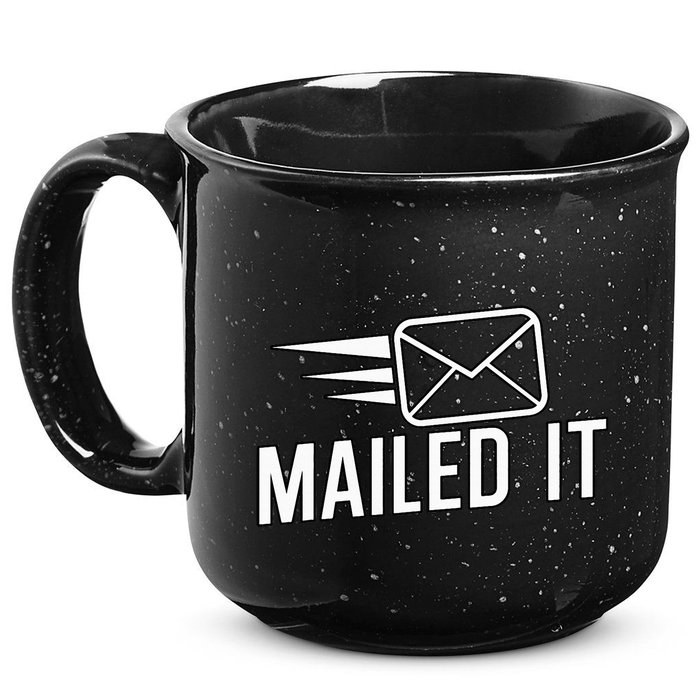 Mailed It Postman Gift For Mail Carrier Workers 15oz Campfire Ceramic Mug