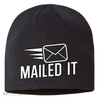 Mailed It Postman Gift For Mail Carrier Workers Sustainable Beanie